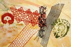 Schnecke, 2019, 16 cm x 24 cm, Monotypie, Aquarell, Papier, 180,- €