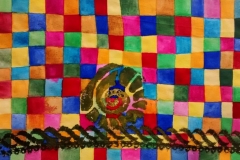 Farbfelder, 2019, 16 cm x 24 cm, Monotypie, Aquarell, Papier, 200,- €