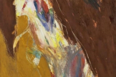 Frau im Traum, 1987, 60cm x 50cm, Eitempera, Nesseltuch,  590,- €