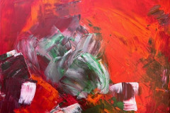 Medea, 2026, 50 cm x 70 cm, Acryl, Nesselstoff, 950,00 €